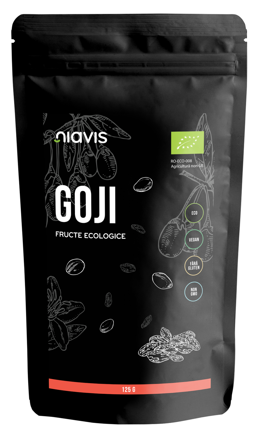 Fructe de Goji Ecologice/BIO 125g