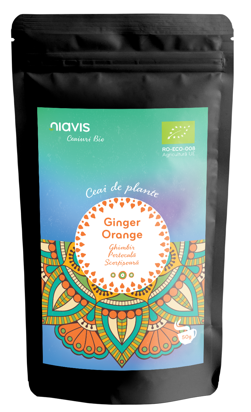 Ceai Ecologic/BIO "Ginger Orange" 50g