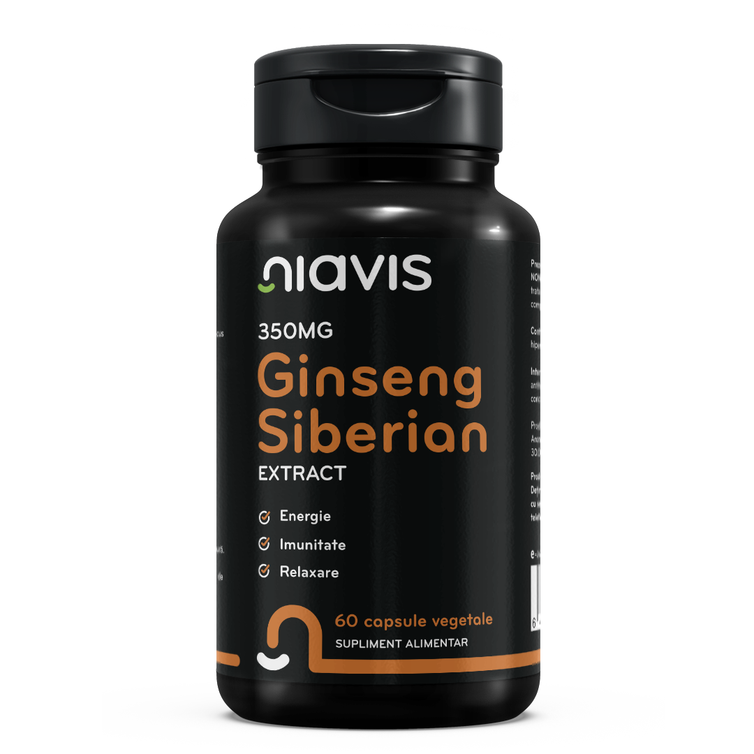 Ginseng Siberian Extract 350mg 60cps