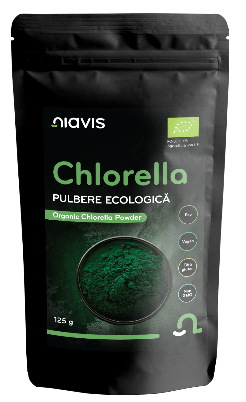 Chlorella Pulbere Ecologica/BIO 125g