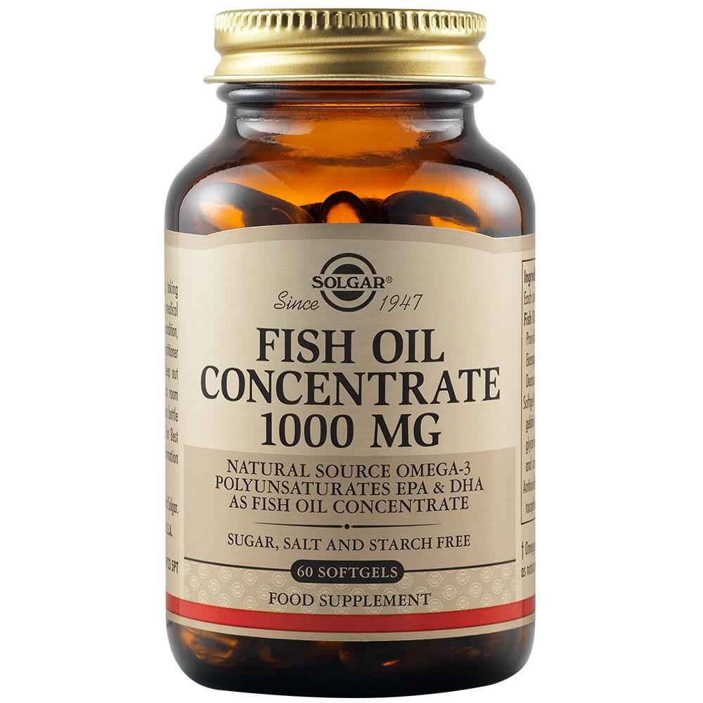 Fish Oil Concentrate 1000mg 60 softgels