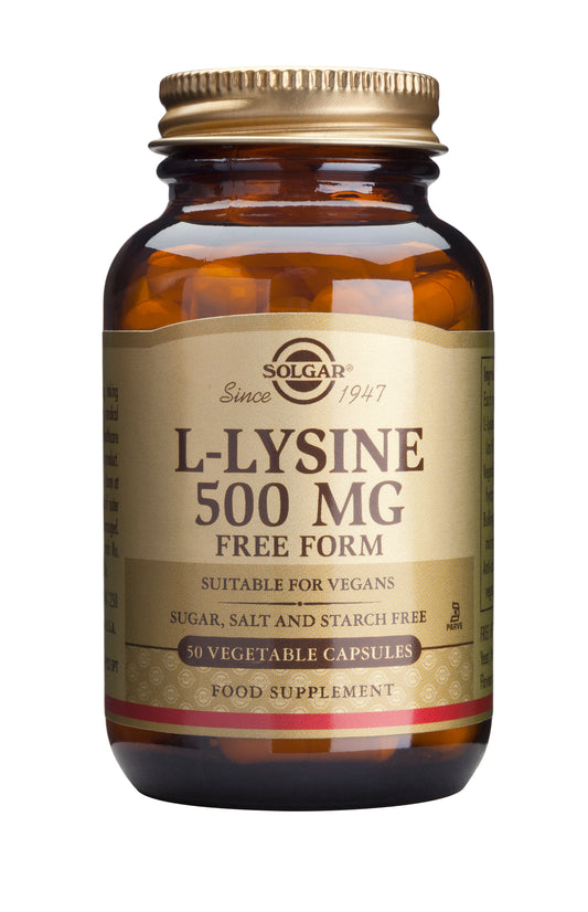 L-Lysine 500mg 50 veg caps
