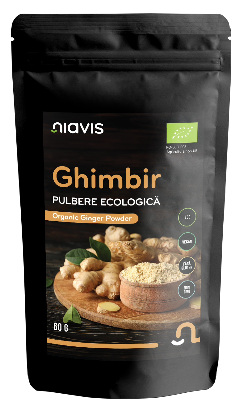 Ghimbir pulbere Ecologica/BIO 60g