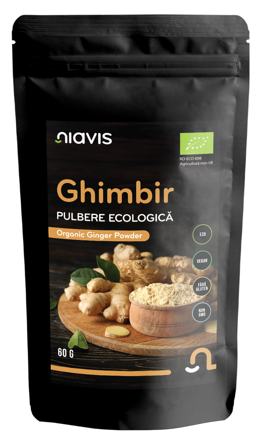 Ghimbir pulbere Ecologica/BIO 60g