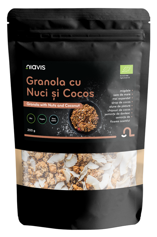 Granola cu Nuci si Cocos Ecologica/BIO 200g