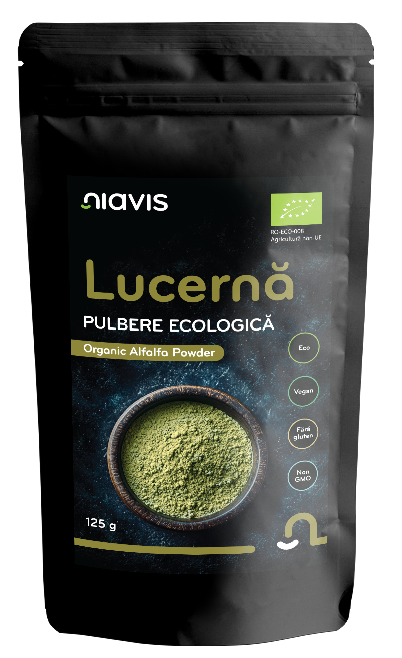 Lucerna(Alfalfa) Pulbere Ecologica/Bio 125g