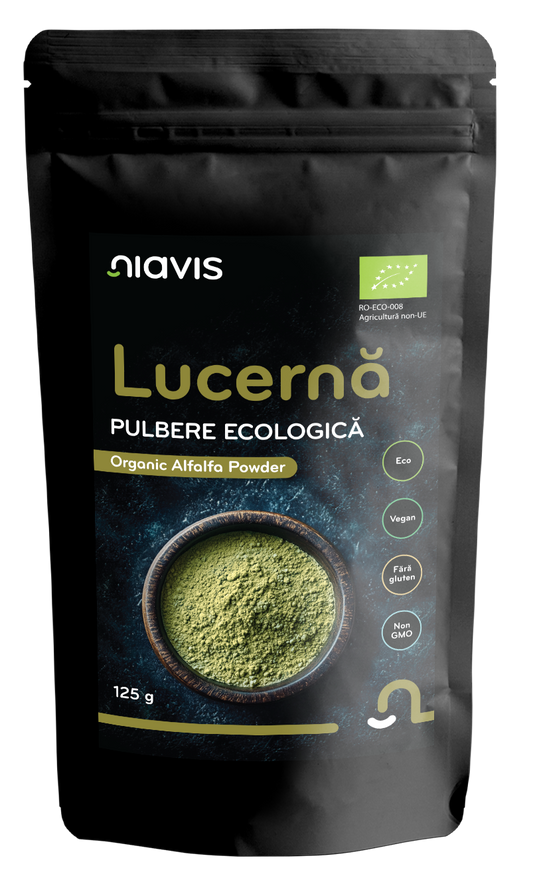 Lucerna(Alfalfa) Pulbere Ecologica/Bio 125g