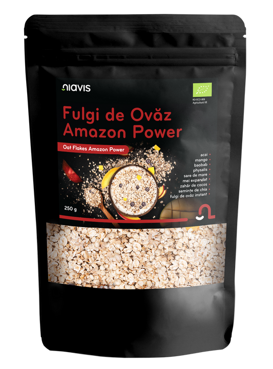 Fulgi de Ovaz Amazon Power Ecologici 250g