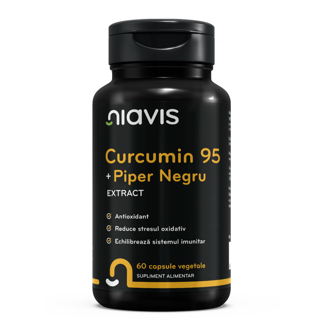 Curcumin 95 + Piper Negru Extract 60cps