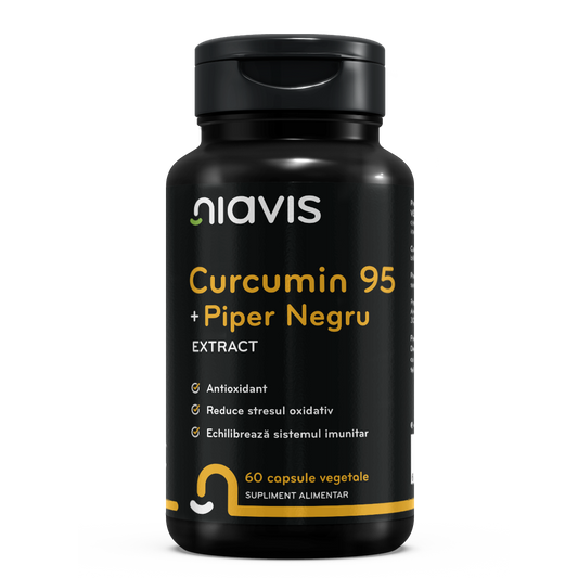 Curcumin 95 + Piper Negru Extract 60cps