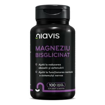 Magneziu Bisglicinat 100 cps