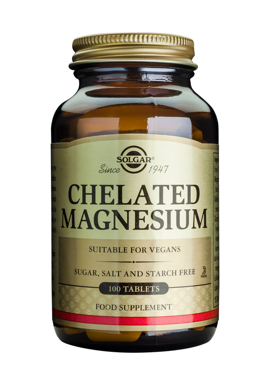 Chelated Magnesium 100mg 100 tablete