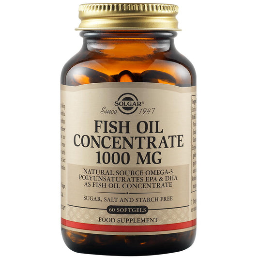 Fish Oil Concentrate 1000mg 60 softgels